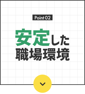 安定した職場環境